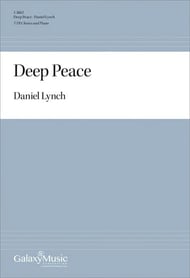 Deep Peace SSATB choral sheet music cover Thumbnail